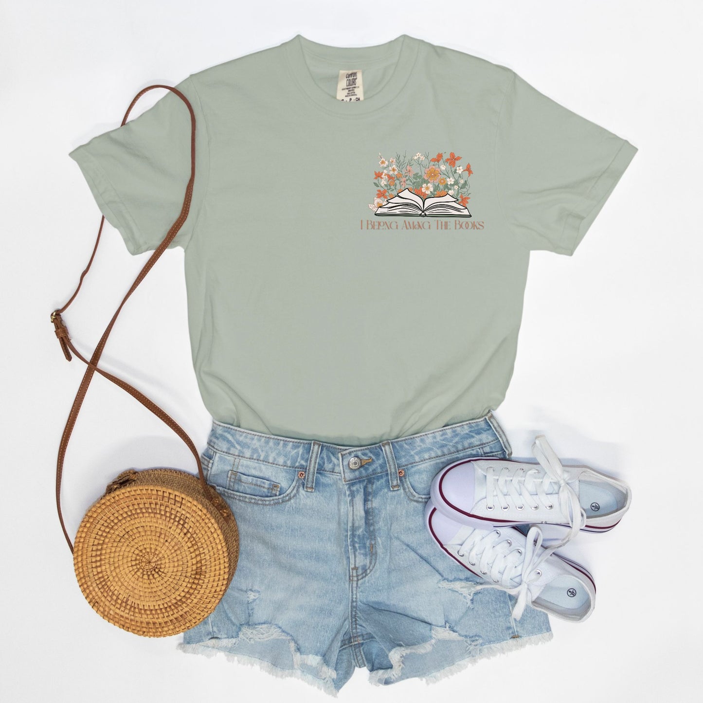 Among The Books Tee