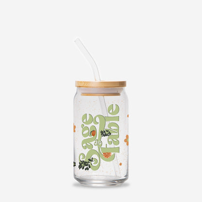 Logo Glass Can- 16oz