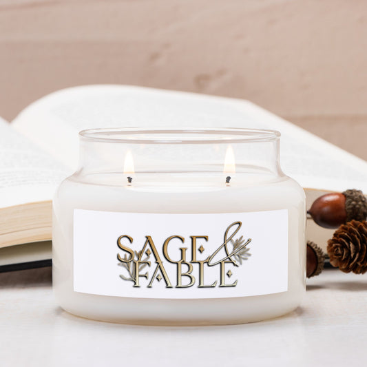 Sage & Fable Double Wick Candle