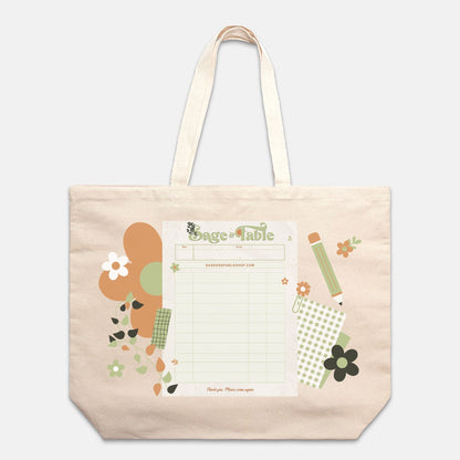 Author Signing Tote- Oversized