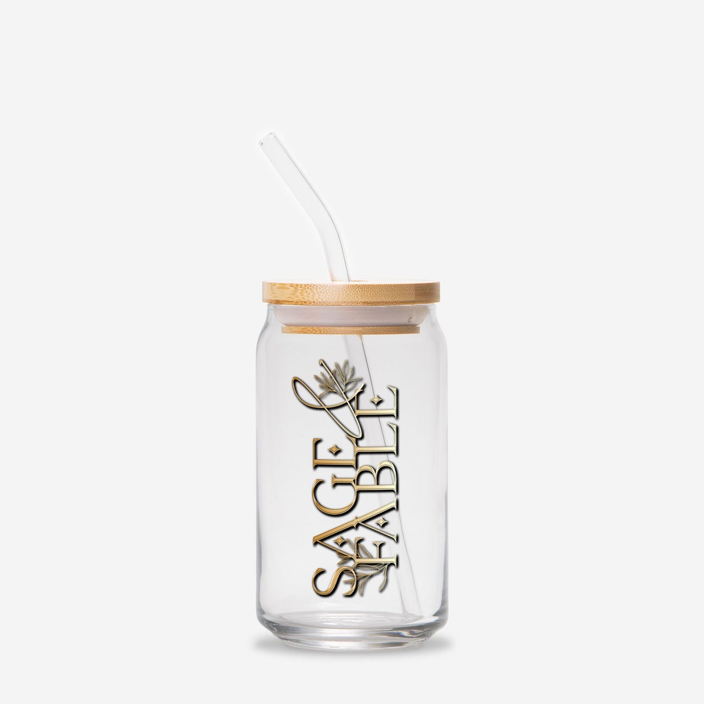 Sage & Fable Can Glass