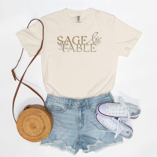 Sage & Fable 1 Sided Tee