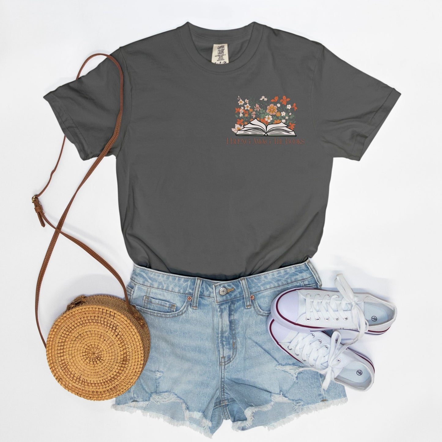 Among The Books Tee
