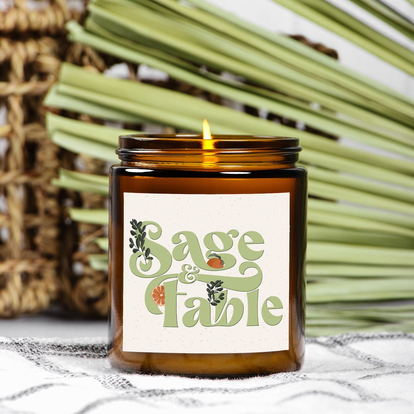 Logo Candle- 9oz