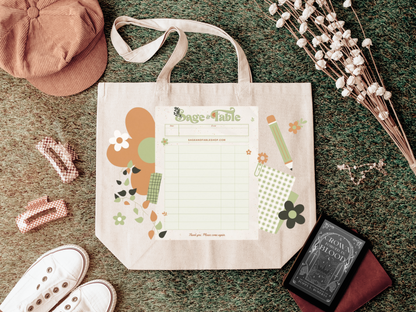 Author Signing Tote- Oversized